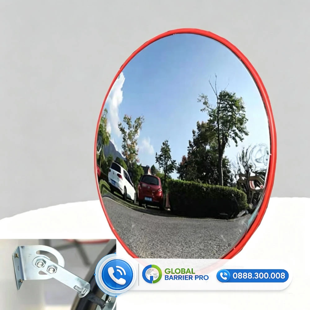 Gương cầu lồi ốp trần quả cam Phi 60cm (Gương bán cầu 1/2) 3 Gương cầu lồi ốp trần quả cam Phi 60cm (Gương bán cầu 1/2) - hình minh họa 3