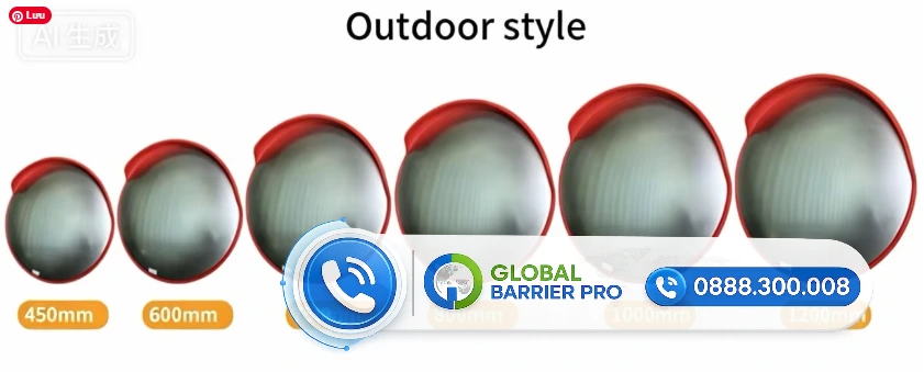 Gương soi gầm xe có đèn Phi 25cm (Thiết bị kiểm tra an ninh gầm xe) 5 Gương soi gầm xe có đèn Phi 25cm (Thiết bị kiểm tra an ninh gầm xe) - hình minh họa 5