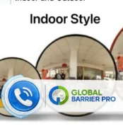 Gương cầu lồi tập Golf Phi 25cm - Gương hỗ trợ tập Swing đúng tư thế - hình minh họa 1