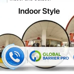 Gương cầu lồi tập Golf Phi 25cm - Gương hỗ trợ tập Swing đúng tư thế - hình minh họa 1