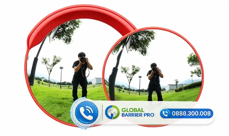Gương cầu lồi tập Golf Phi 25cm - Gương hỗ trợ tập Swing đúng tư thế 3 Gương cầu lồi tập Golf Phi 25cm - Gương hỗ trợ tập Swing đúng tư thế - hình minh họa 3