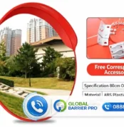 Gương cầu lồi phong thủy Phi 20cm treo trước nhà trừ tà, hóa giải hướng xấu - hình minh họa 1