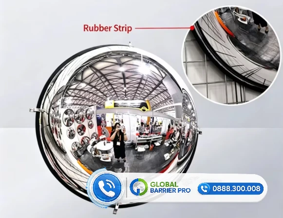 Gương cầu lồi phong thủy Phi 20cm treo trước nhà trừ tà, hóa giải hướng xấu 3 Gương cầu lồi phong thủy Phi 20cm treo trước nhà trừ tà, hóa giải hướng xấu - hình minh họa 3