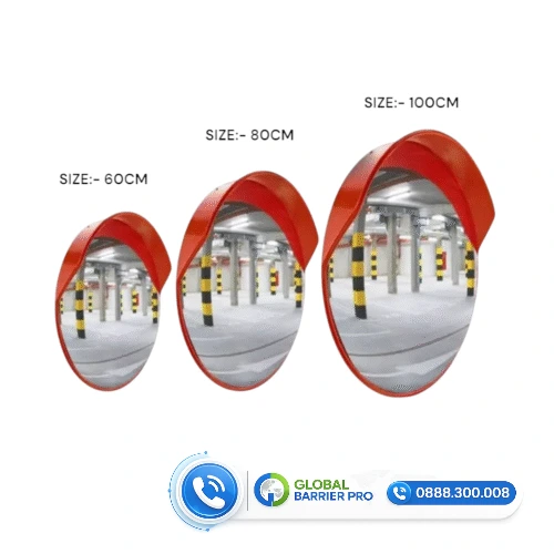 Gương cầu lồi bằng nhựa Phi 45cm chuyên dùng trong nhà 4 Gương cầu lồi bằng nhựa Phi 45cm chuyên dùng trong nhà - hình minh họa 4