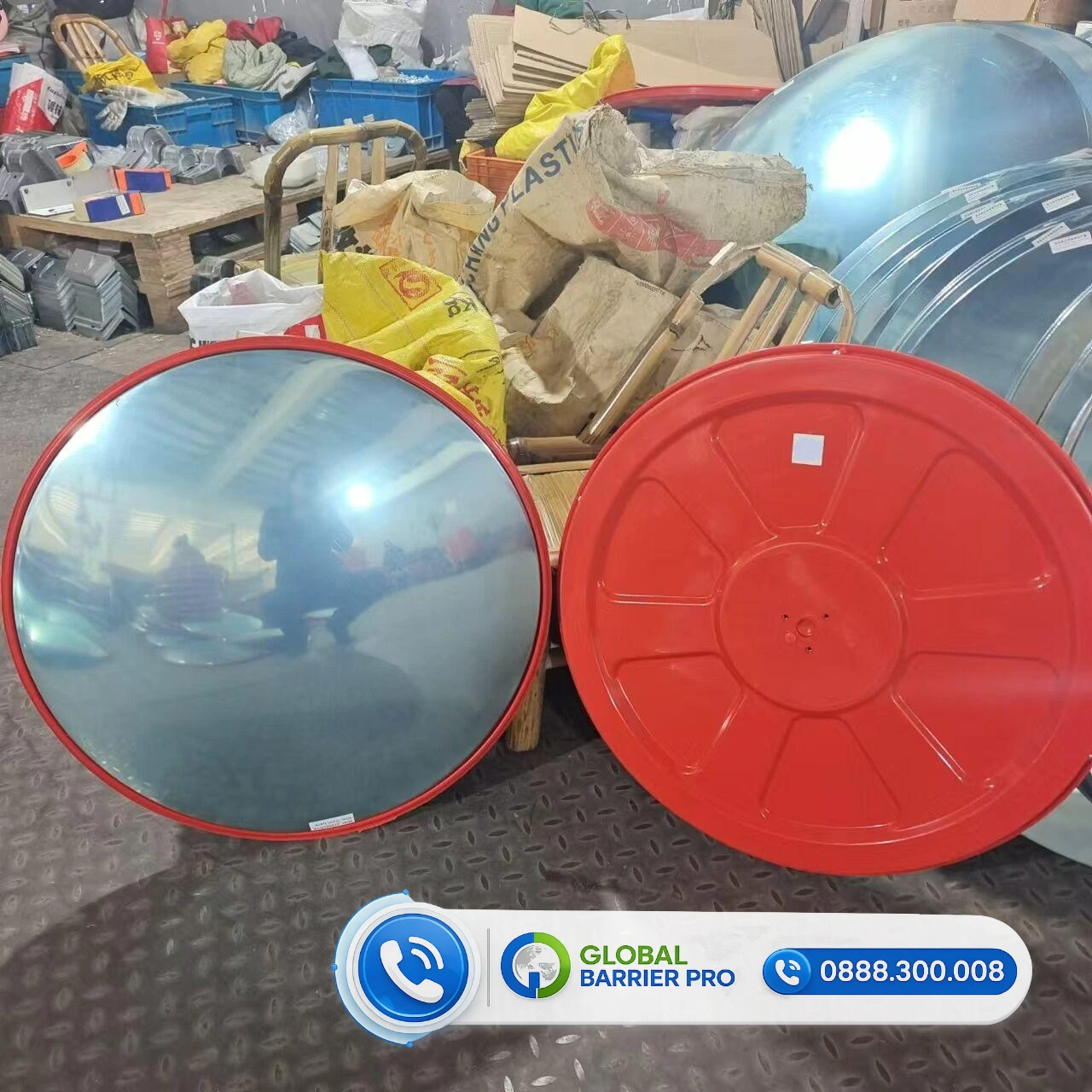 Gương cầu lồi nhựa D500 (50cm) lắp trong nhà giá tốt 3 Gương cầu lồi nhựa D500 (50cm) lắp trong nhà giá tốt - hình minh họa 3