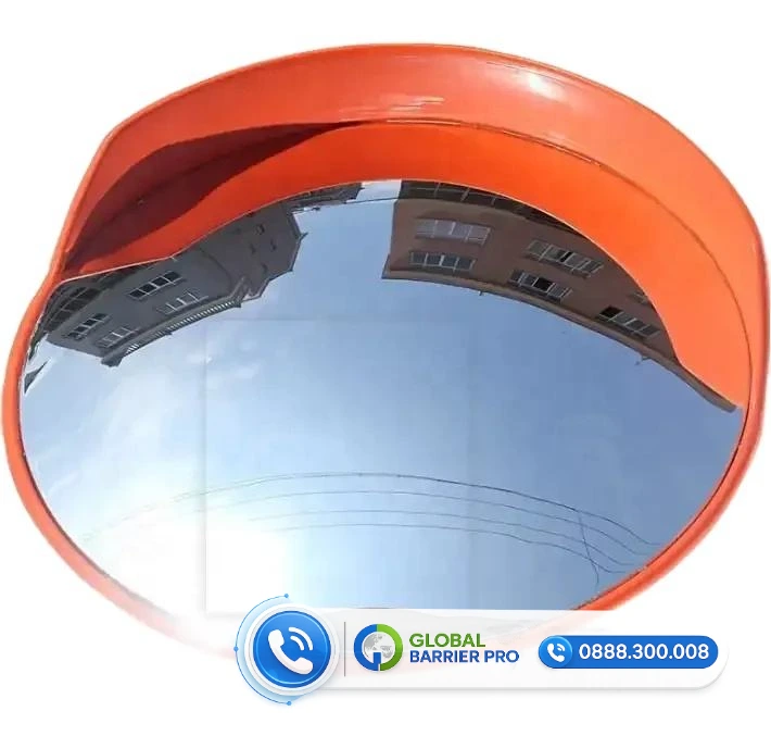 Gương cầu lồi nhựa Phi 600 trong nhà cho bãi xe, tầng hầm 2 Gương cầu lồi nhựa Phi 600 trong nhà cho bãi xe, tầng hầm - hình minh họa 2