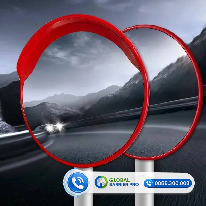 Gương cầu lồi nhựa Phi 600 trong nhà cho bãi xe, tầng hầm 6 Gương cầu lồi nhựa Phi 600 trong nhà cho bãi xe, tầng hầm - hình minh họa 6