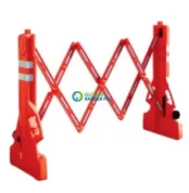 Hàng rào nhựa co giãn 2.4m đỏ trắng – Rào chắn di động cảnh báo an toàn