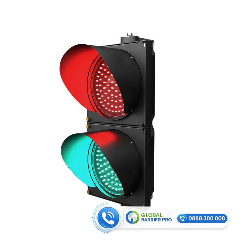 Đèn Tín Hiệu Giao Thông Đỏ - Vàng - Xanh 300mm (12 Inch) 24V: Giải Pháp Điều Phối An Toàn Hoàn Hảo 2 Chi tiết đèn tín hiệu giao thông LED 300mm 24V chống nước bền bỉ chuyên dụng cho nhà xưởng và bãi đỗ xe thông minh
