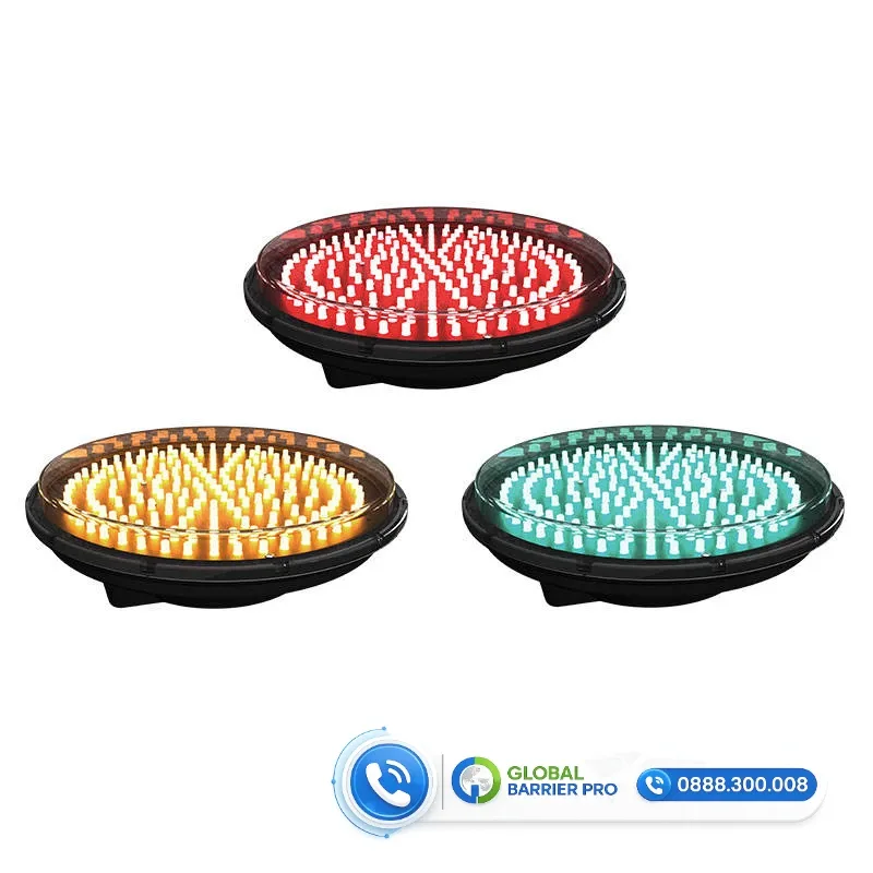 Đèn Tín Hiệu Giao Thông Đỏ - Vàng - Xanh 300mm: Giải Pháp An Toàn Cho Mọi Cung Đường 2 Chi tiết các mắt LED cường độ sáng cao của đèn tín hiệu giao thông đảm bảo hiển thị rõ ràng mọi điều kiện thời tiết