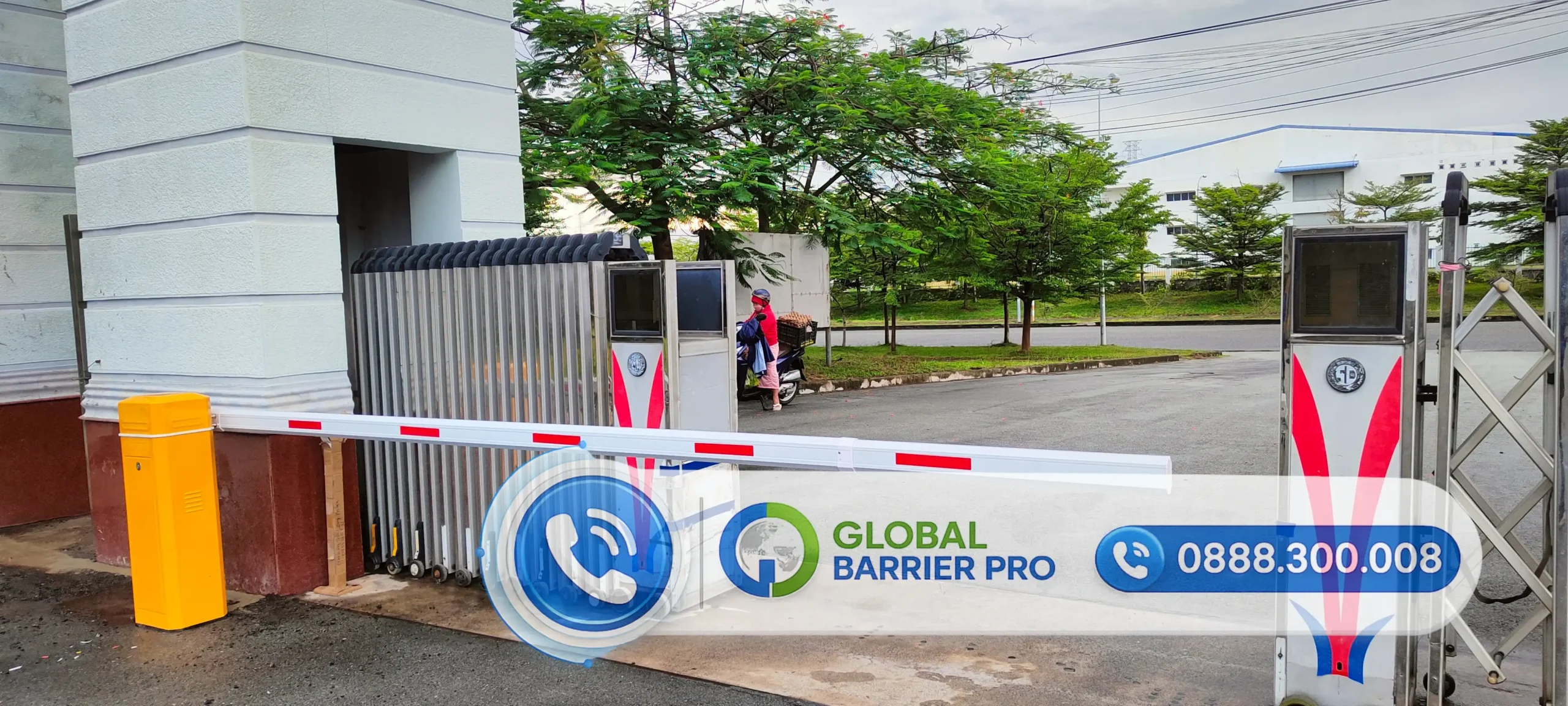 Nên Lắp Barie Tự Động Hay Cổng Xếp Cho Cơ Quan, Nhà Máy? - hình 8 Nên Lắp Barie Tự Động Hay Cổng Xếp Cho Cơ Quan, Nhà Máy? - hình minh họa 8