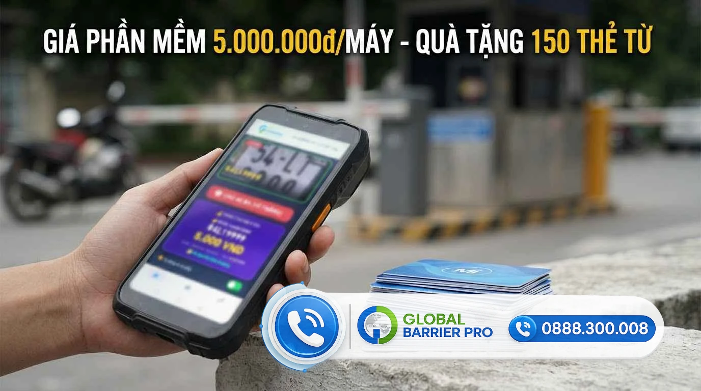 Máy giữ xe cầm tay GoParking - hình minh họa 5 Máy giữ xe cầm tay GoParking - hình minh họa 5