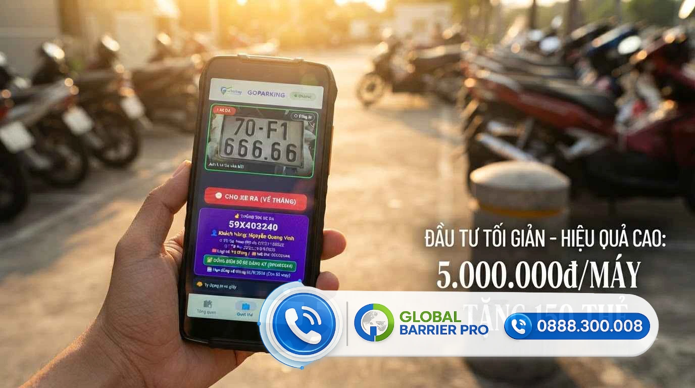 Máy giữ xe cầm tay GoParking - hình minh họa 6 Máy giữ xe cầm tay GoParking - hình minh họa 6
