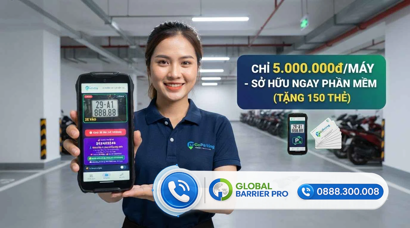 Máy giữ xe cầm tay GoParking - hình minh họa 8 Máy giữ xe cầm tay GoParking - hình minh họa 8